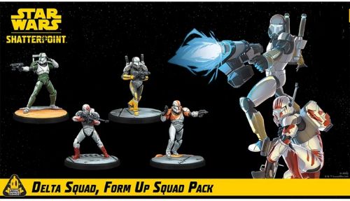 Star Wars Shatterpoint Delta Force Form Up Squad Pack